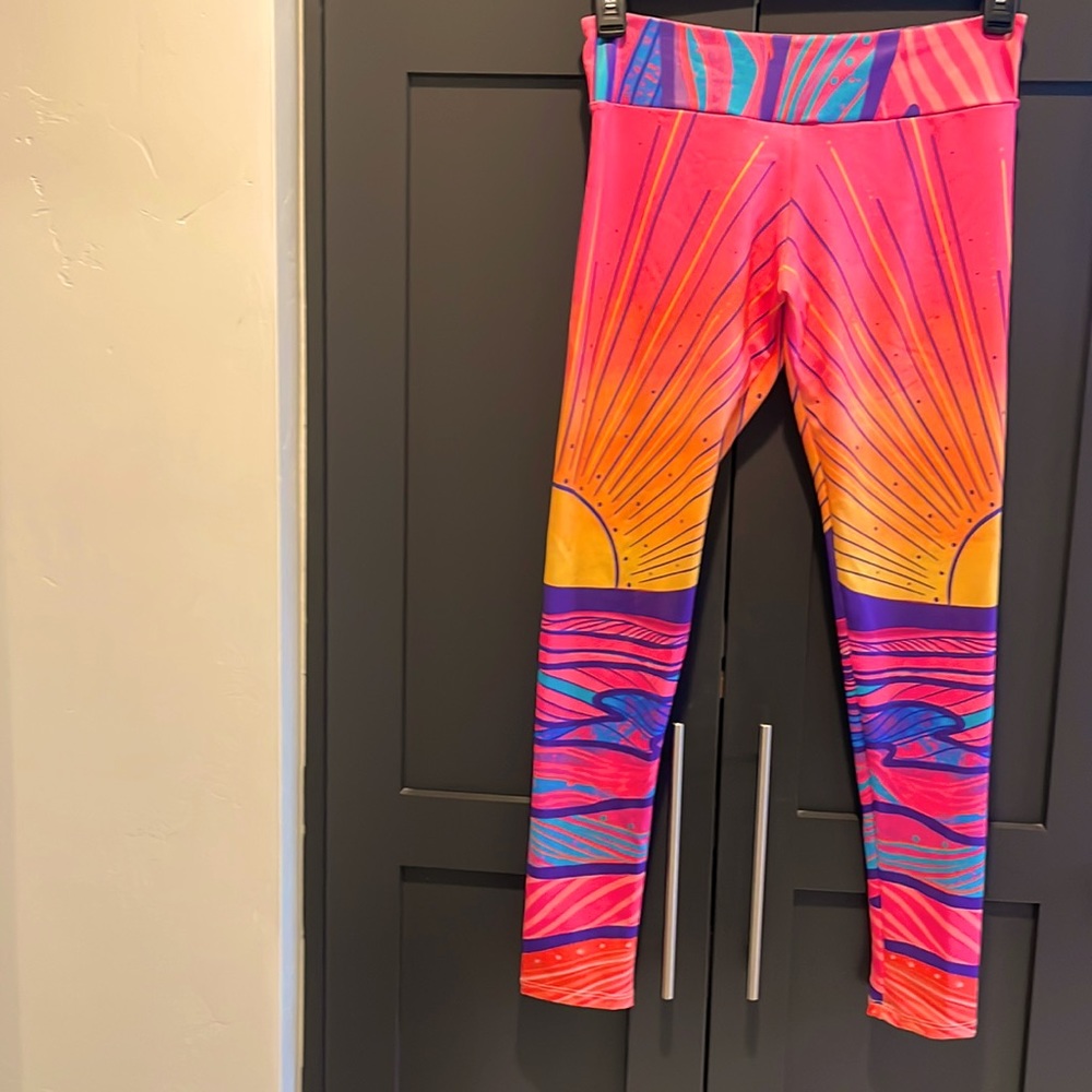 Electro Threads Sunset Festival Leggings